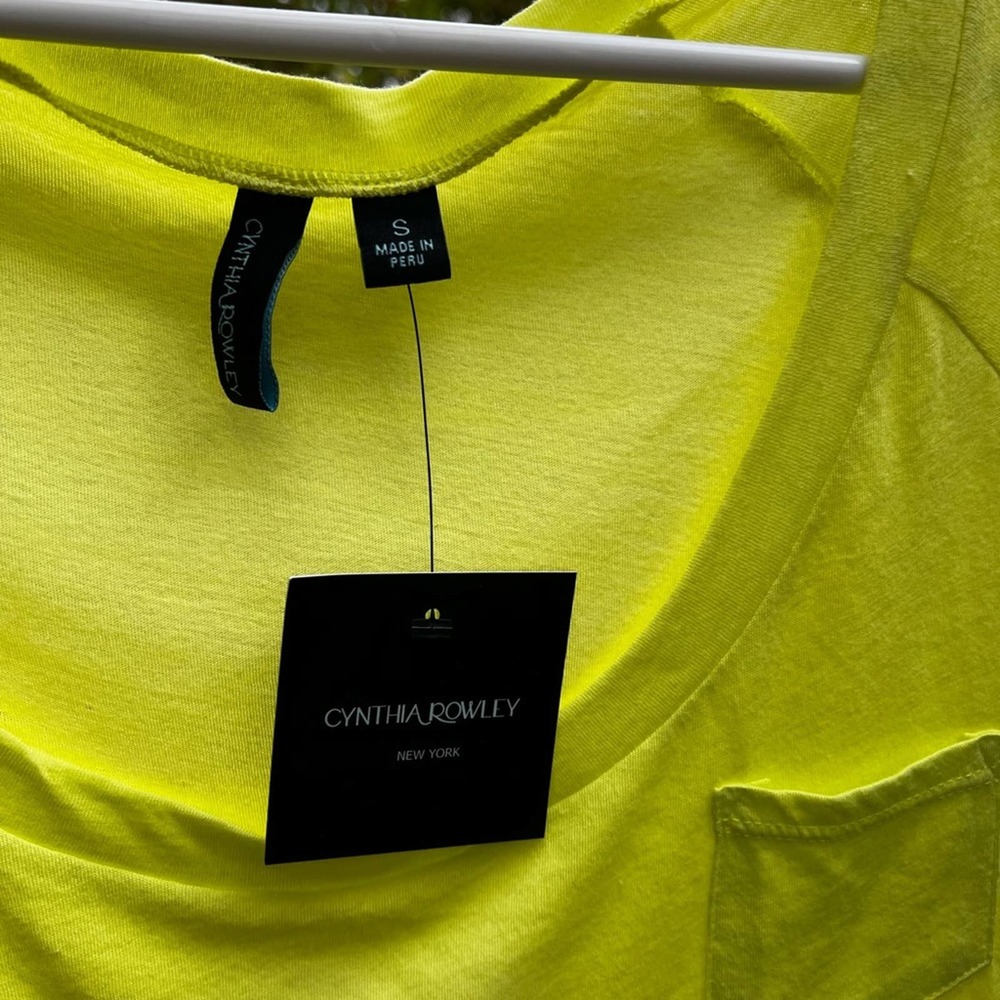 Cynthia Rowley Green Cotton T-Shirt